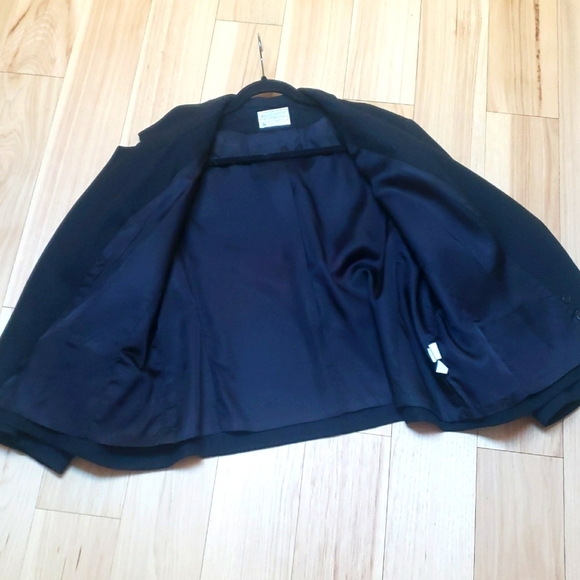 Pendleton Black Wool Blazer Vintage - Picture 9 of 10